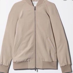 Babaton Bomber Jacket -  beige